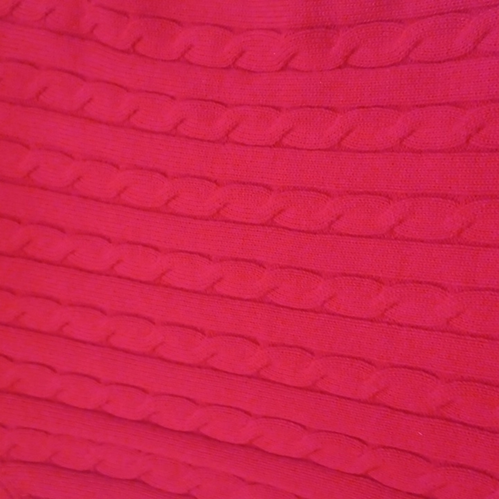 Calvin Klein Cable Knit Cowl Neck Sweater - Picture 7 of 7